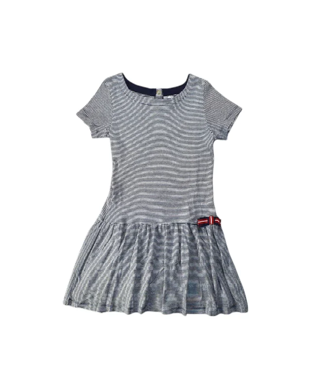 Petit Bateau Striped Dress 8Y
