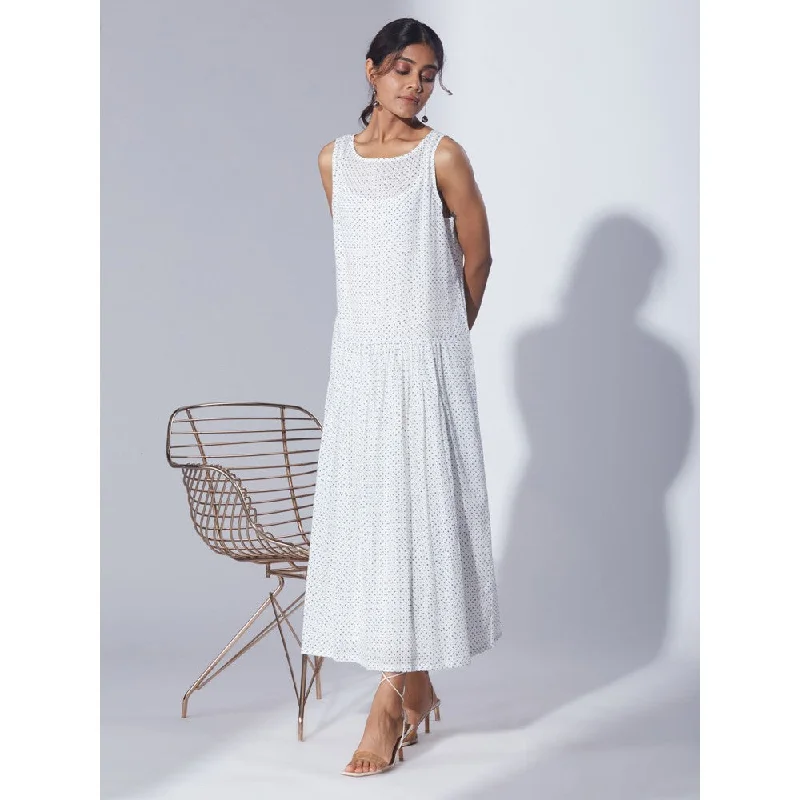 Studio Shikha Malik A Walk In The Nature -Dress (Set of 2)