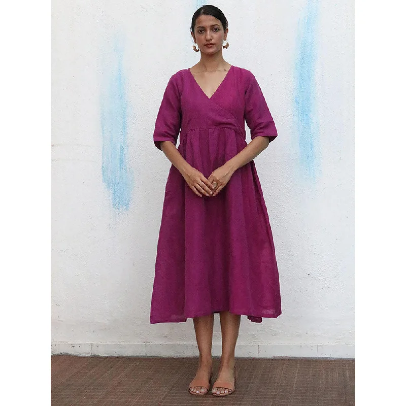 Chidiyaa Breathe Brisa Handwoven Linen Dress