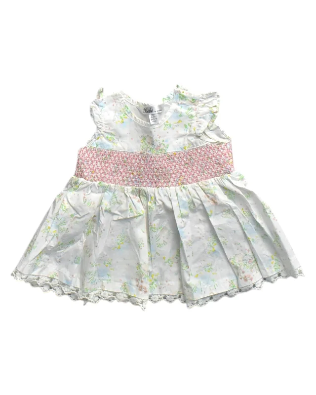 Bébé By Minihaha Sleeveless Floral Dress 0-3M