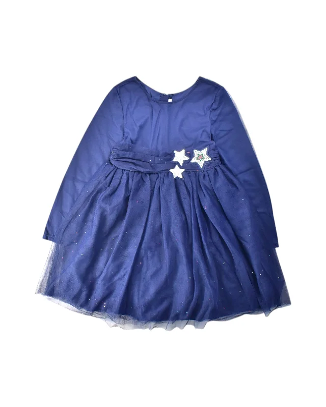 Billieblush Star Embellished Tulle Dress 8Y