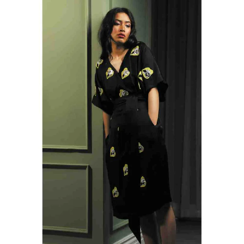 Ekastories Poppy Lip Dress