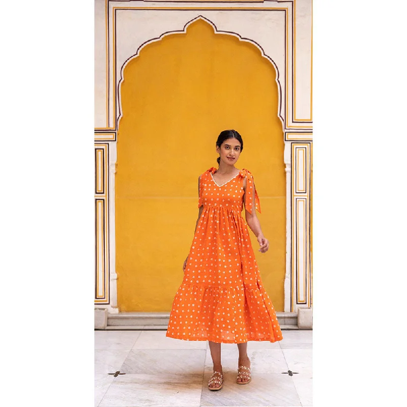 The Yellow Bow Cara Cara Dress