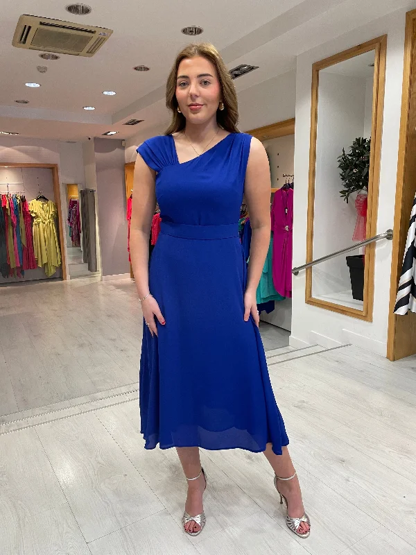 Casting Royal Asymmetrical Dress