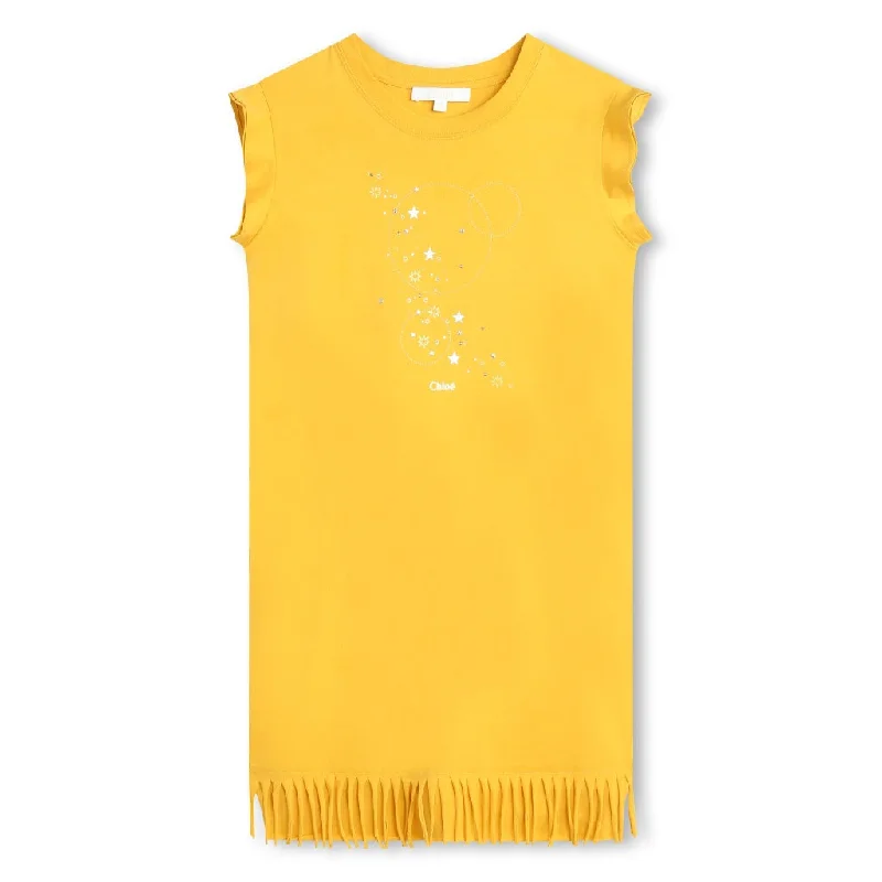 Graphic Print Organic Cotton Dress