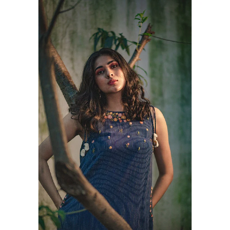 Mushio Khwabeeda Dress with Hand Embroidery