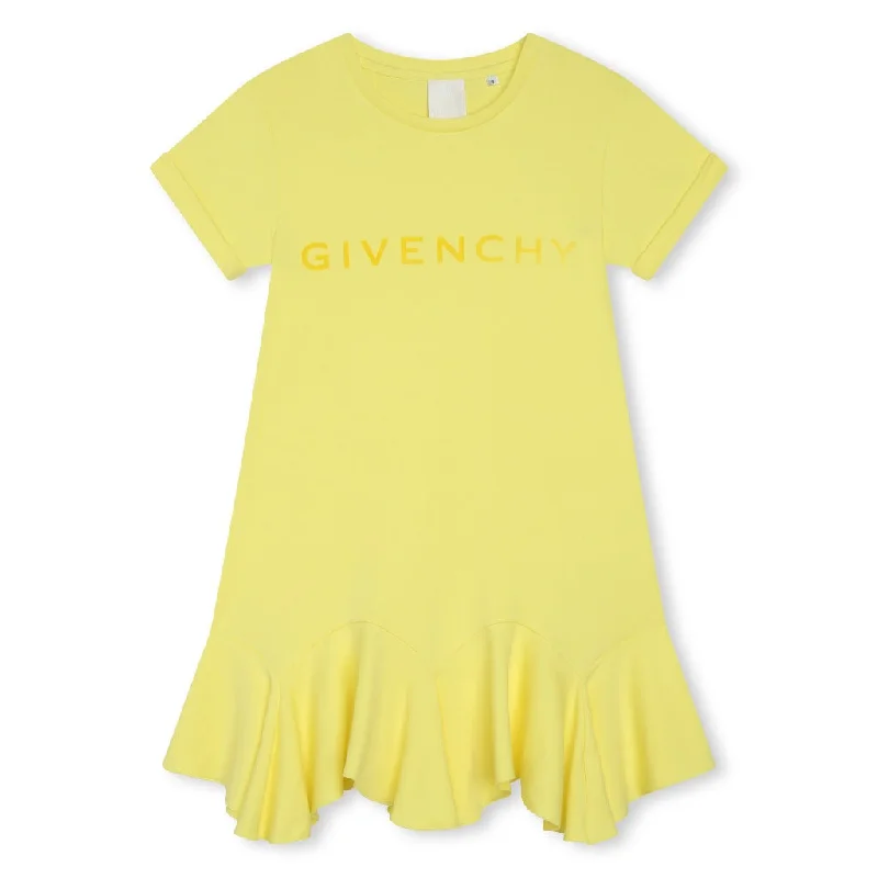 4G Print Cotton Flared Dress