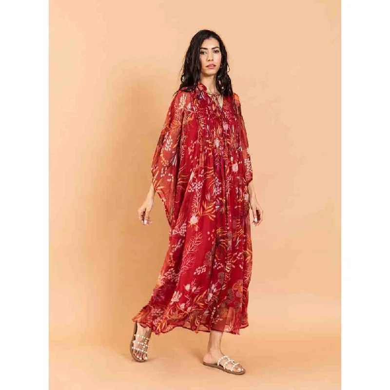 AROOP SHOP INDIA Raquel Red Dress (Set of 2)