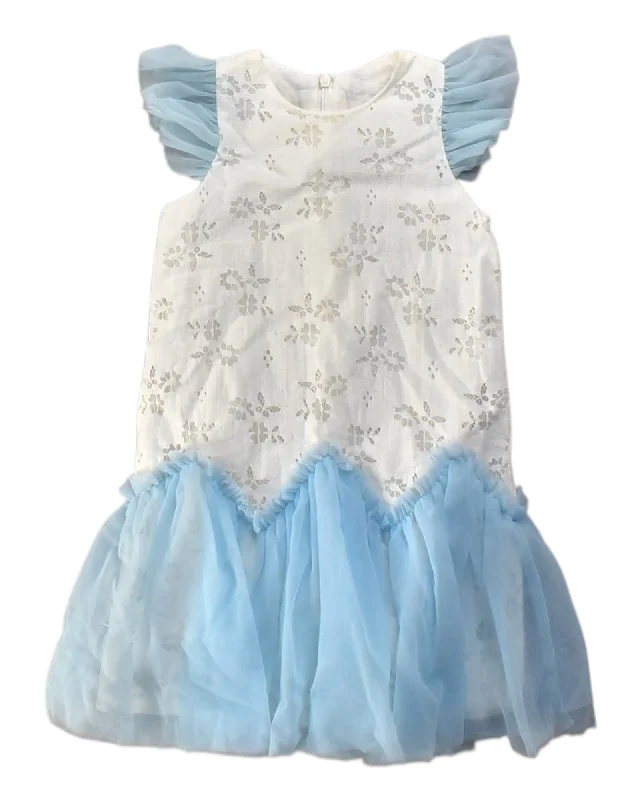 Le Petit Society Sleeveless Floral Dress - 4T