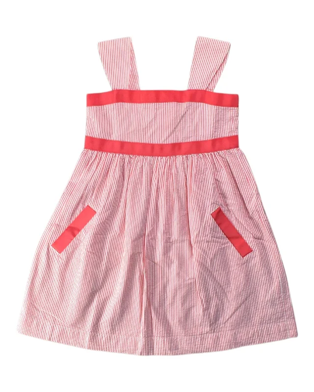 Brooks Brothers Sleeveless Striped Dress 6T