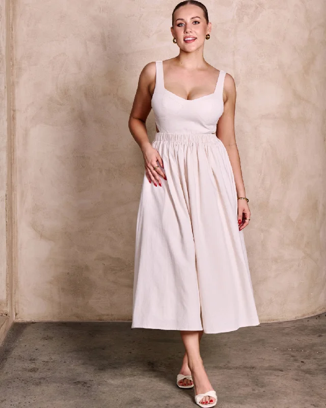 Tayler Dress-Cream