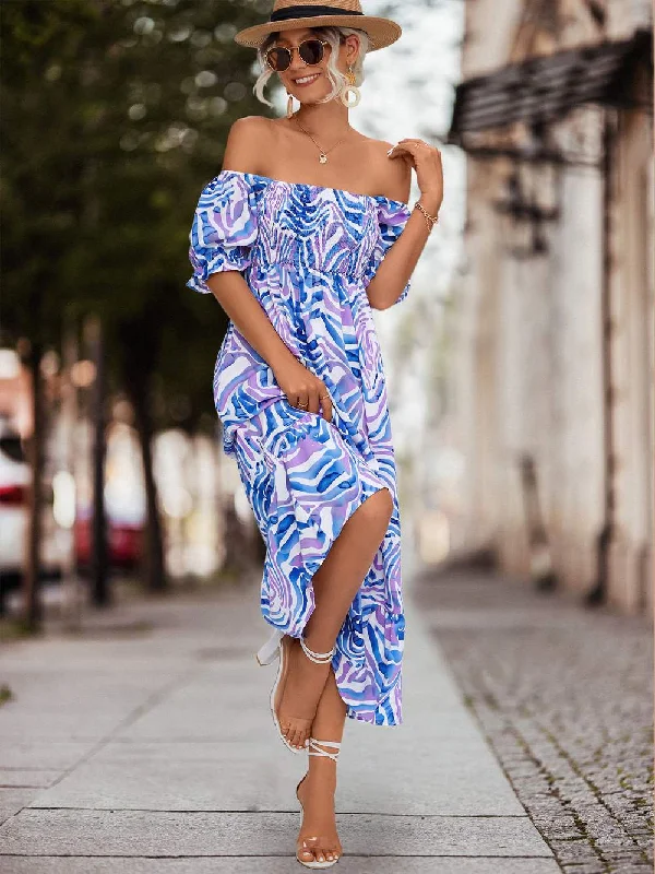 dress off shoulder Casual Daily Party