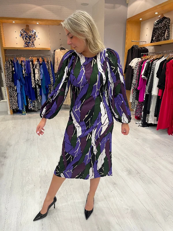Soaked In Luxury Rock Print Dress