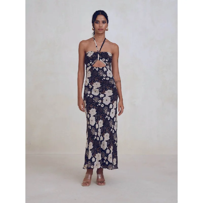 Bouji River Dress Black
