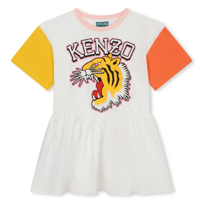 Logo Print Organic Cotton Dress