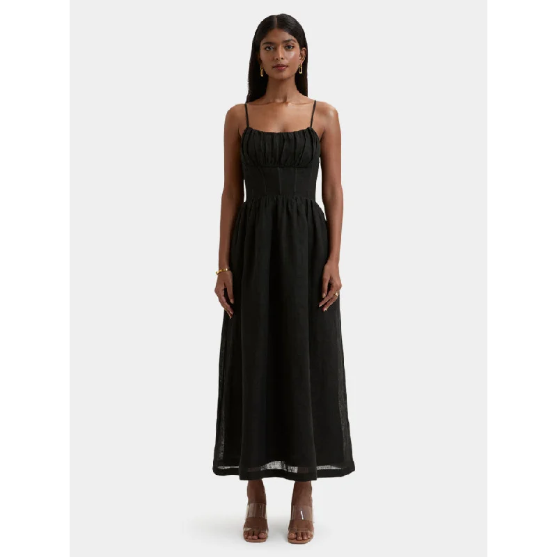 Bouji Eva Corset Dress Black