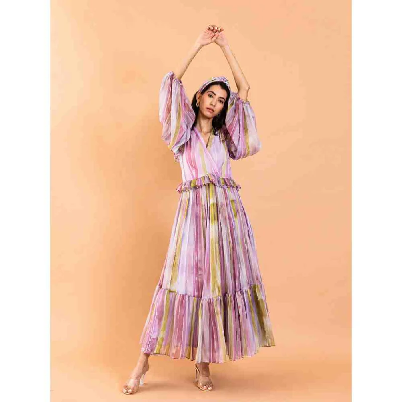 AROOP SHOP INDIA Jennifer Multi-Color Dress