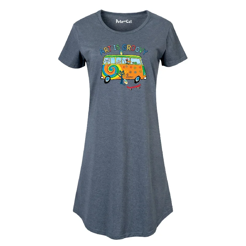PTC Art Is Groovy Bus Womens Any Way Dress