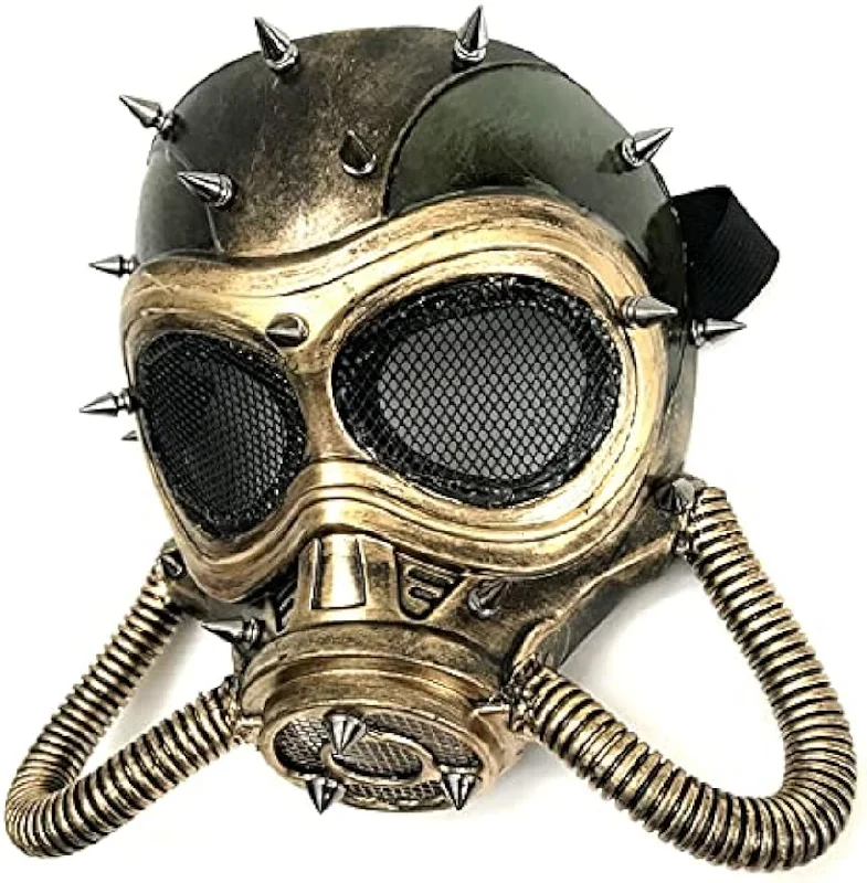 Halloween Costume Cosplay Steampunk Dress up Party Masquerade Gas Mask