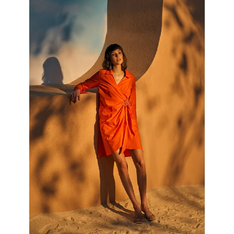 STTAVOSS Tulip Knee Length Dress