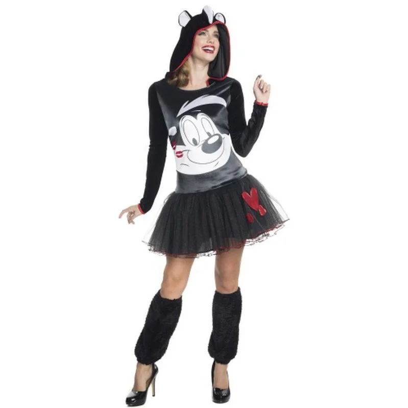 Pepe Le Pew Hooded Tutu Dress Size M
