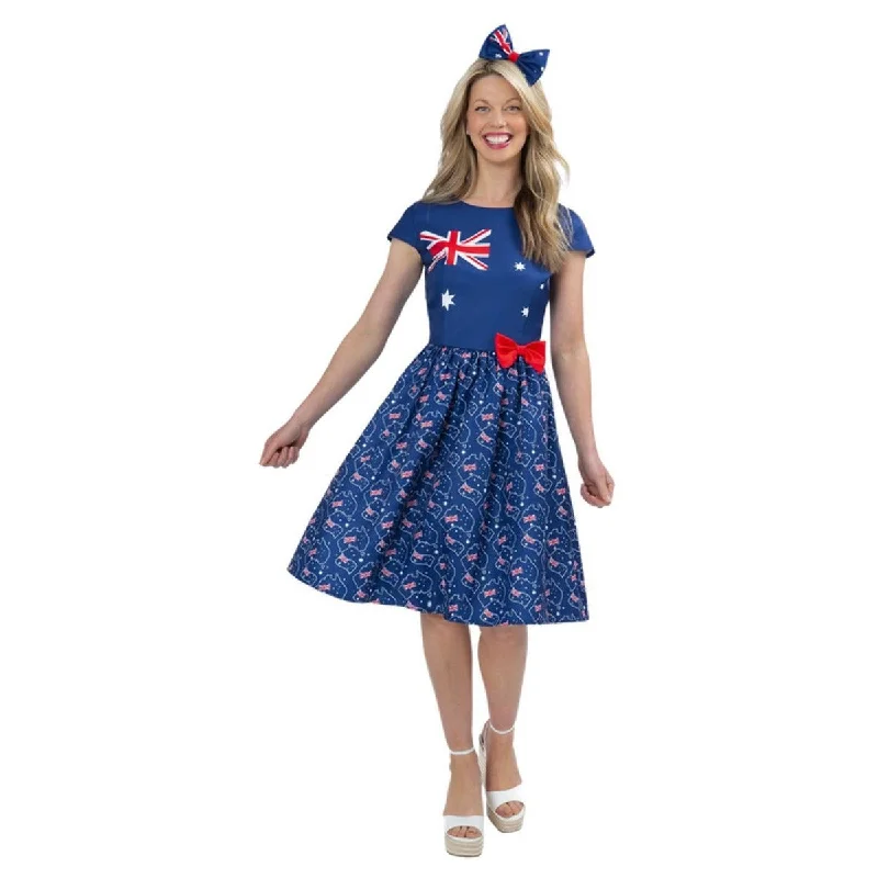 Ladies Australia Flag Dress