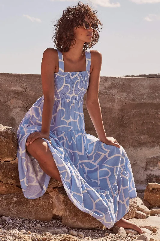 SLEEVELESS SPICE GIRL LONG SLING DRESS