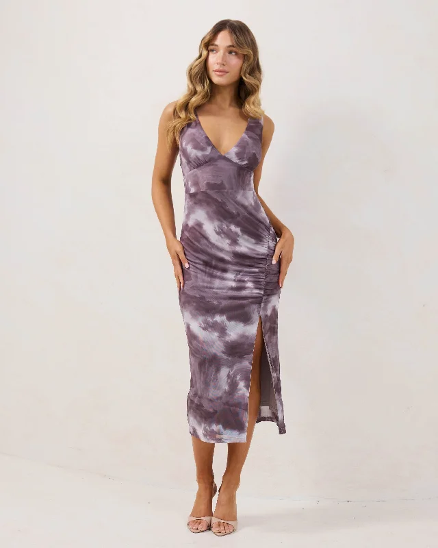 Lianna Dress-Black Print