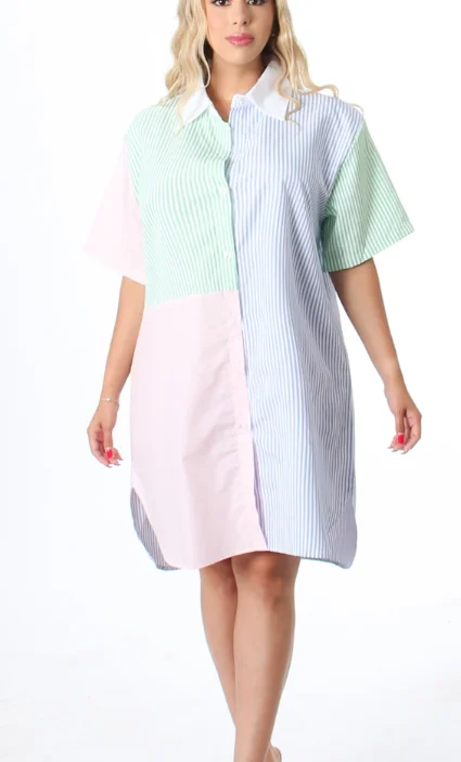 Stripes Color Dress