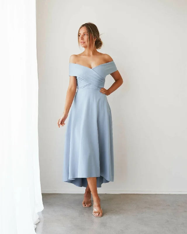 Belina Dress-Baby Blue