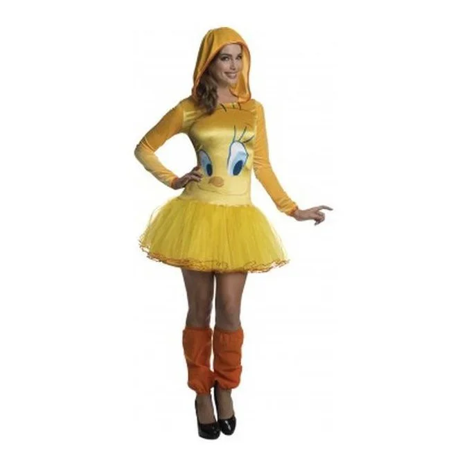 Tweety Hooded Tutu Dress Size L