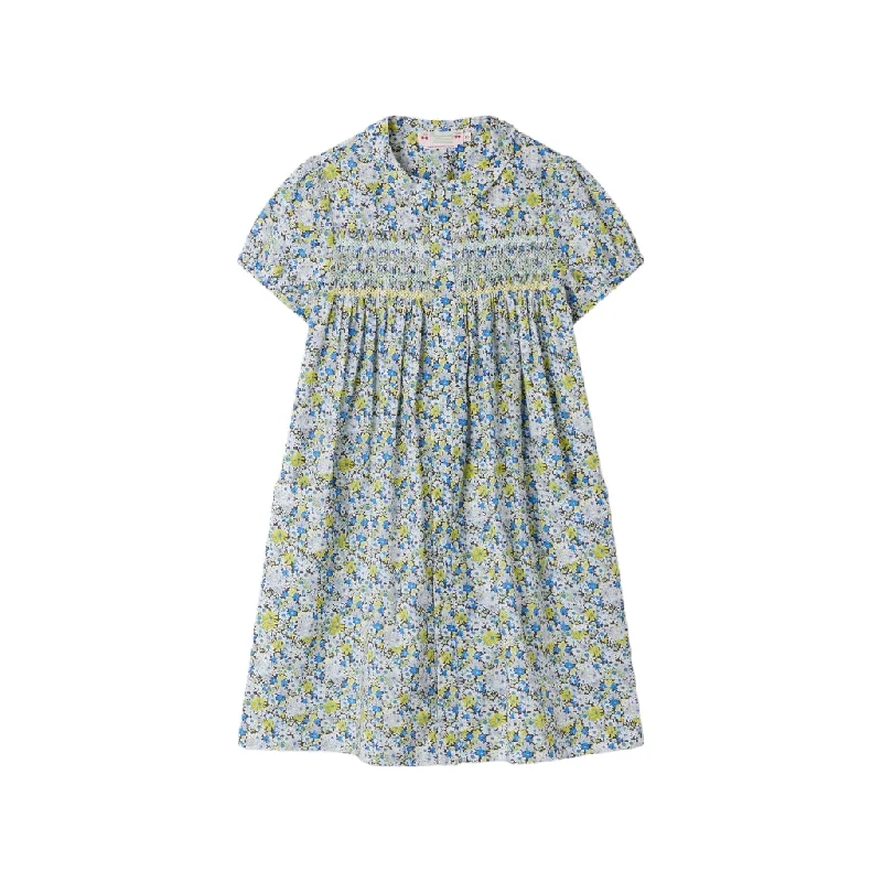 Candice Floral Print Cotton Dress