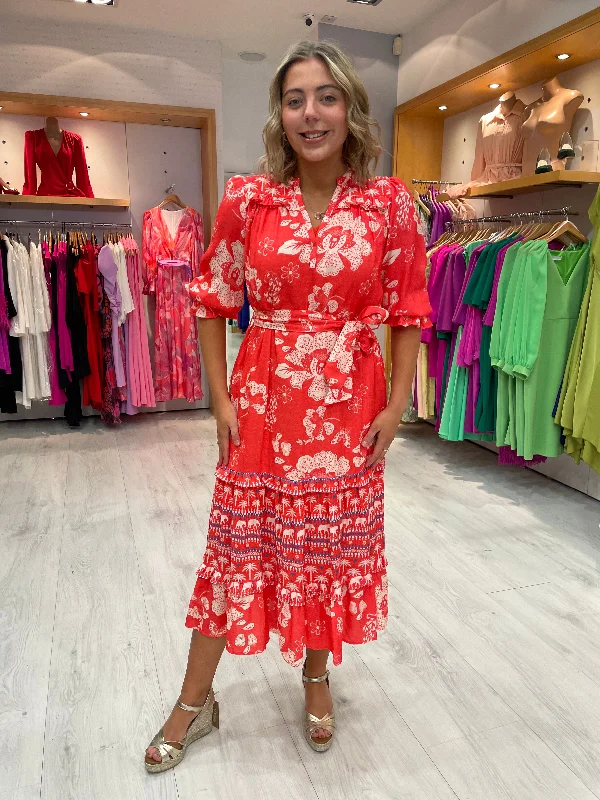 Emily Lovelock Radiant Red Dress