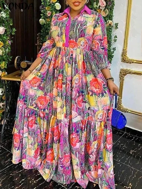 African Dresses For Women Traditional Africa Long Dress S4602721 Elegant Long Evening