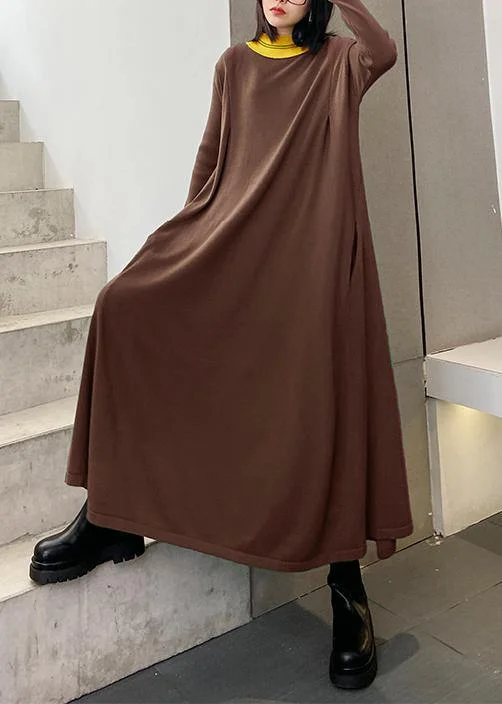 Christmas o neck Extra large hem Sweater dress outfit Design chocolate Hipster sweater dresses Layered Multi-layer Single Layer Christmas o neck Extra large hem Sweater dress outfit Design chocolate Hipster sweater dresses Layered Multi-layer Single Layer