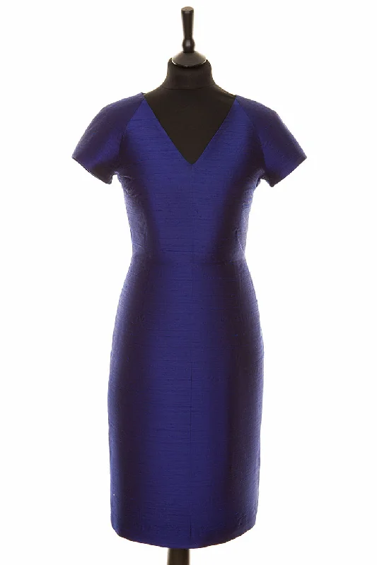 Marilyn Dress in Midnight Blue Tunics Sophisticated sleek