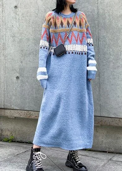 Simple Geometric Sweater winter dresses Classy blue o neck Fuzzy knit dresses Notch Collar Peter Pan Collar Cowl Neck Simple Geometric Sweater winter dresses Classy blue o neck Fuzzy knit dresses Notch Collar Peter Pan Collar Cowl Neck