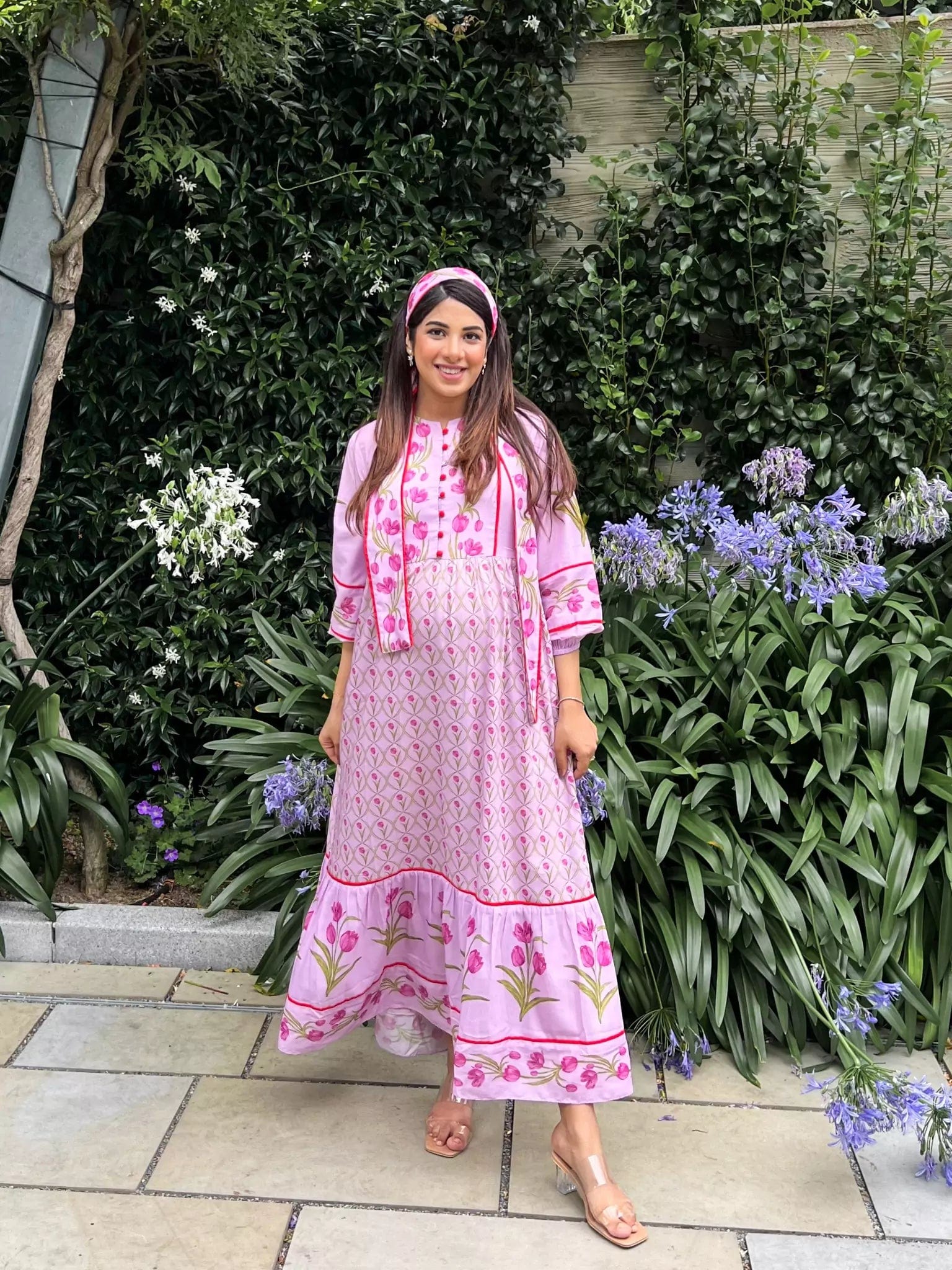 Tulipa Lilac Long Dress Tunics Business professional