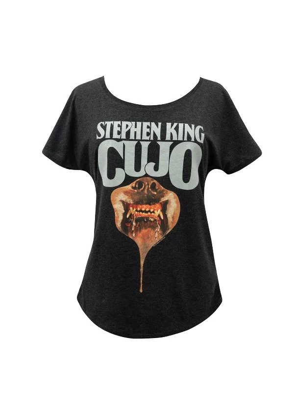 Cujo Women’s Relaxed Fit T-Shirt Fitted T-Shirt Seamless Stretchy