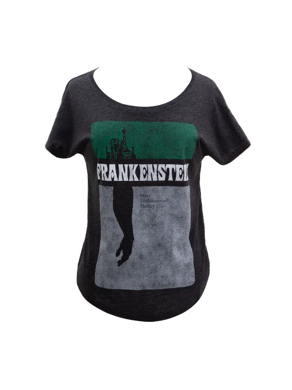 Frankenstein Women’s Relaxed Fit T-Shirt Chenille Brocade Lace