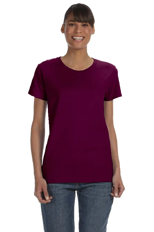 Gildan Womens Short Sleeve Crewneck T-Shirt - Maroon