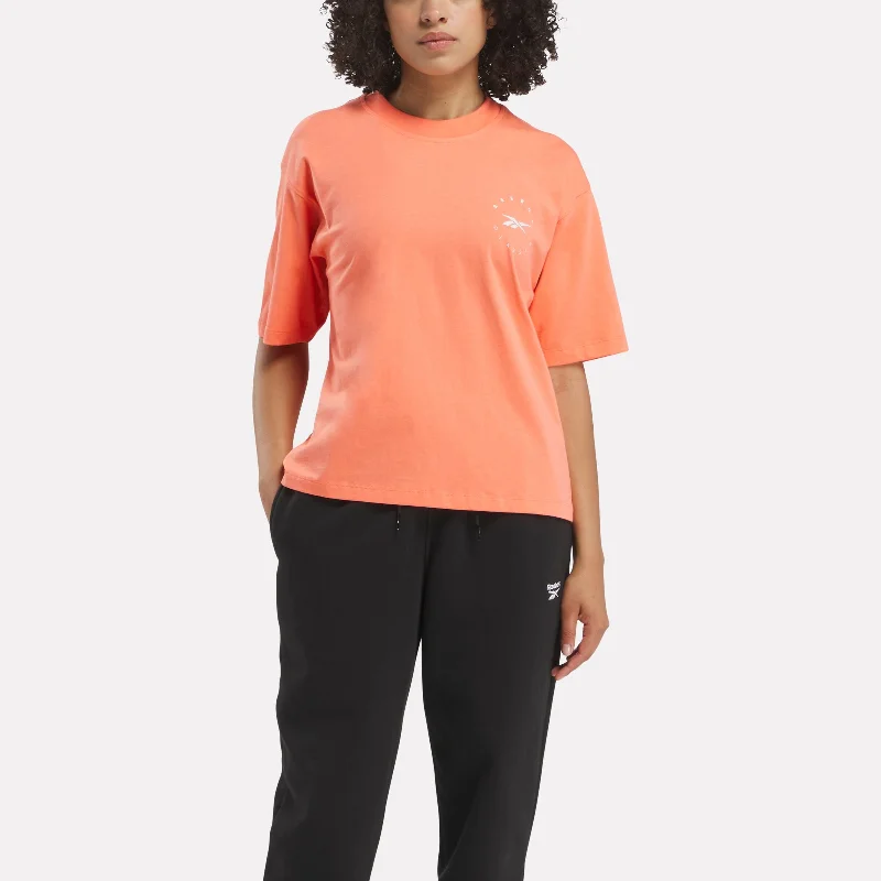 Id Energy T-Shirt Supercharged Coral Embroidered Appliqued Beaded