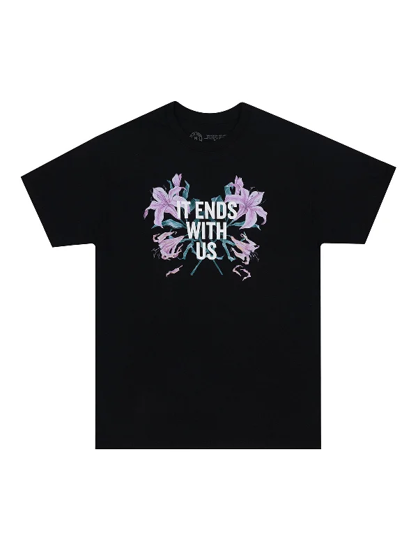 It Ends with Us Unisex T-Shirt Silk Blend Satin Velvet