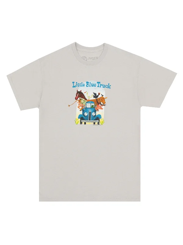 Little Blue Truck Unisex T-Shirt Lace Blend Ribbed Blend Corduroy Blend