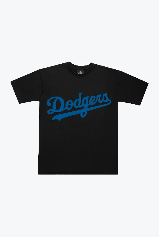 Los Angeles Dodgers Heavyweight T-Shirt - Black