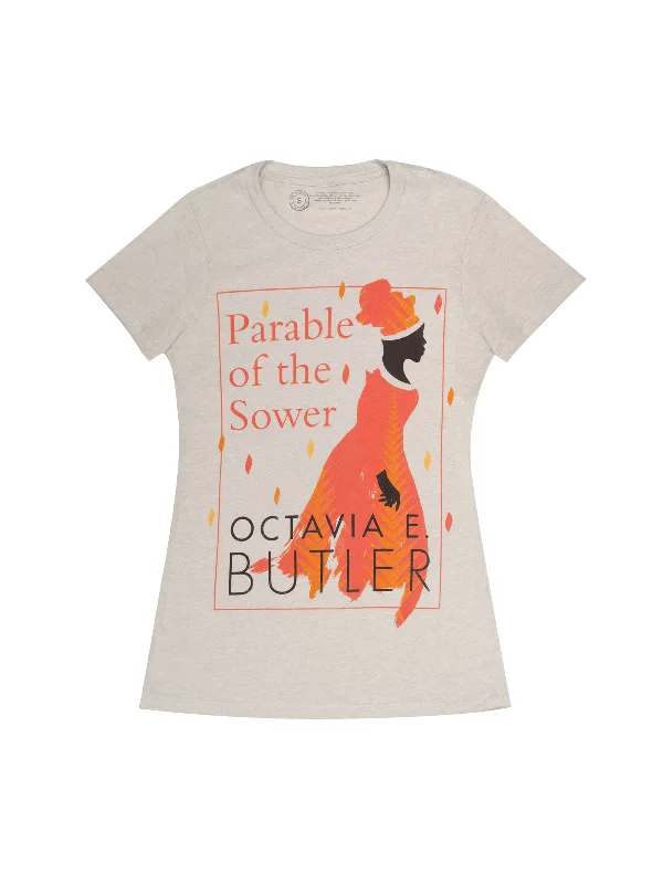 Parable of the Sower Women's Crew T-Shirt Elasticated Padded Insulated