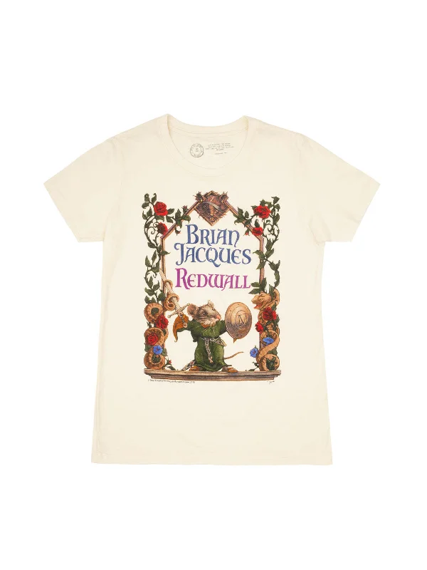 Redwall Women's Crew T-Shirt Iron Safe Non-Iron Wrinkle Free