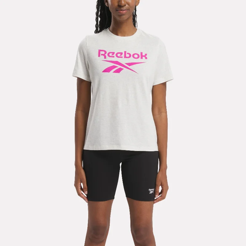 Reebok Id T-Shirt Chalk Mel Oversized T-Shirt Spandex breathable