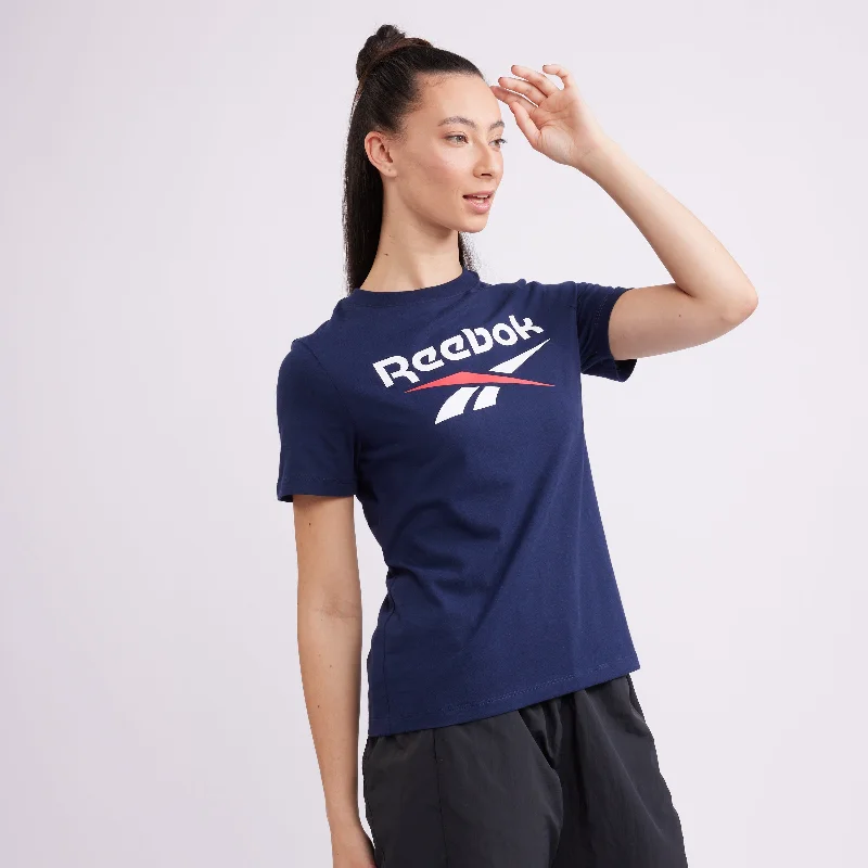 Reebok Id T-Shirt Vector Navy Machine Wash Dry Clean Hand Wash