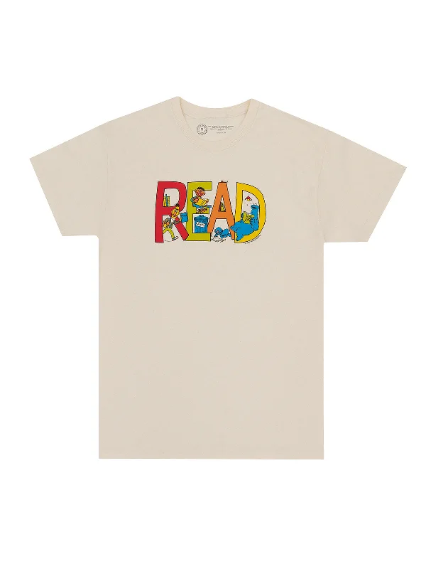 Sesame Street Read Unisex T-Shirt Cozy Warm Stylish